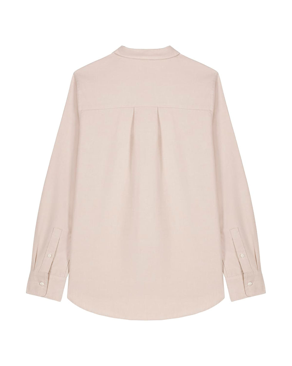 Thumbnail: Overhemd Stella Oxford - Beige Oxford