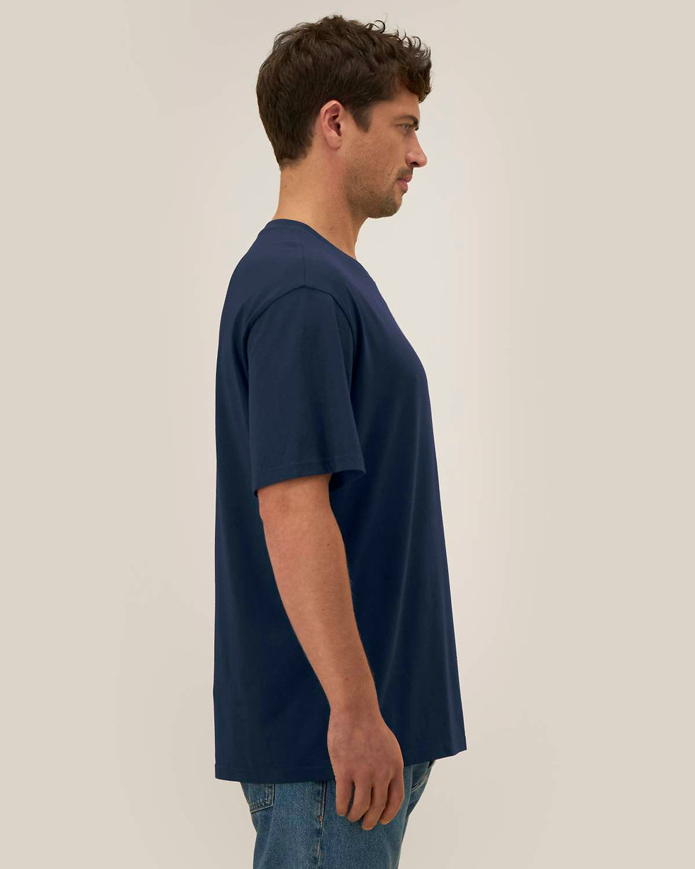 Thumbnail: T-Shirt Blaker katoen-TENCEL™ Modal - French Navy