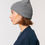 Thumbnail: Fisherman Beanie - Mid Heather Grey