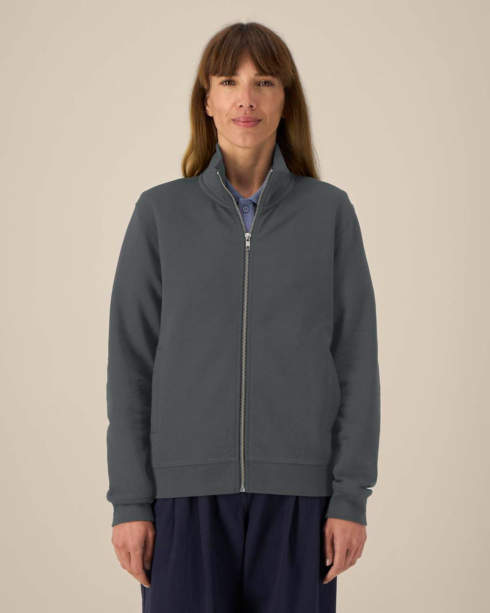 Thumbnail: Sweatshirt met rits Trailer 2.0 - Anthracite 