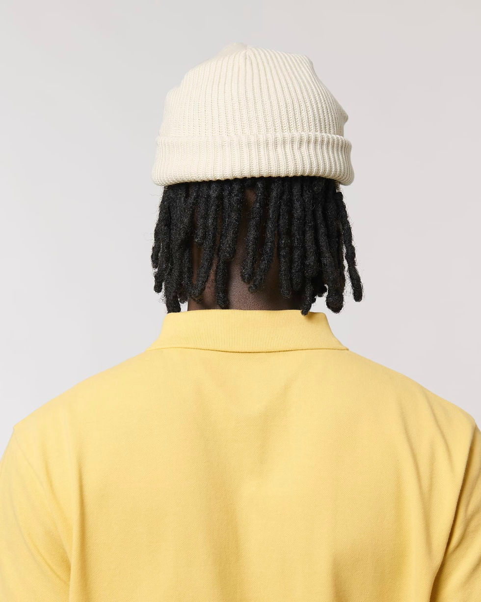 Thumbnail: Fisherman Beanie - Natural