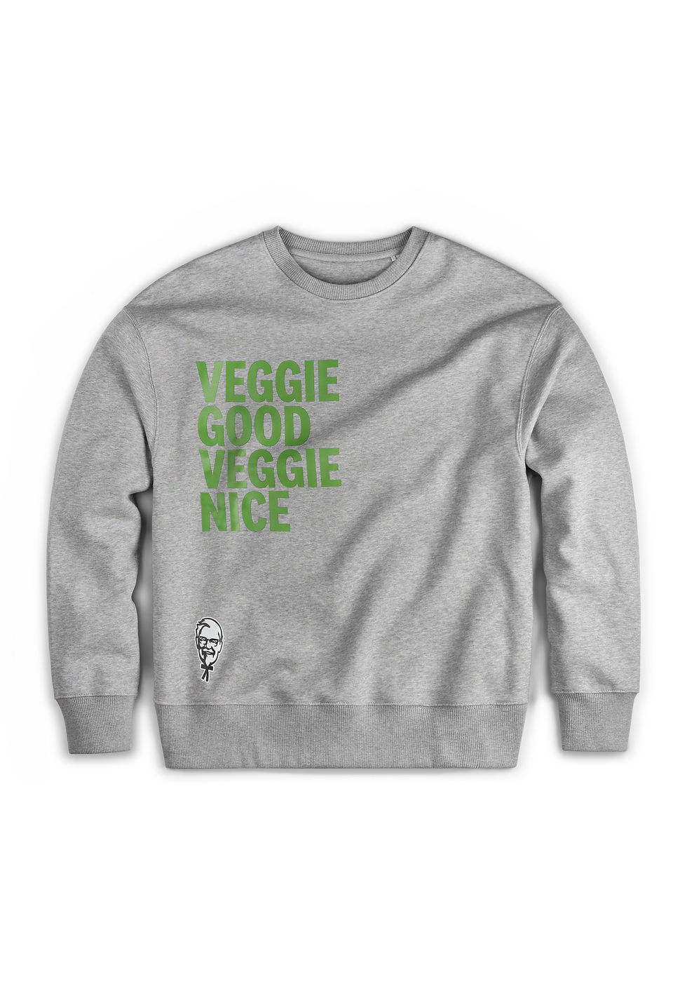 KFC sweater_Grey_Front