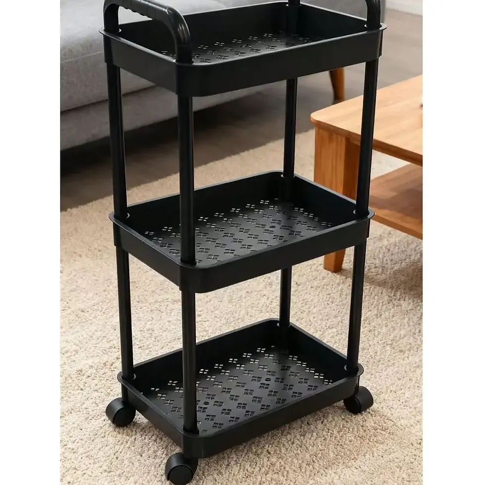 Miniatura: Rolling Storage Cart Storage Cart Organizer Rolling Utility Cart,Room Decor,Bath