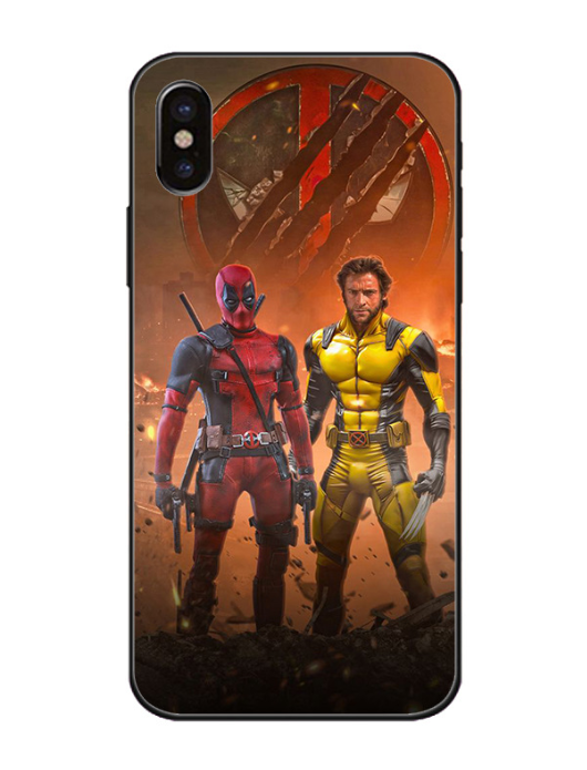 Miniatura: Deadpool Glass Phone Case for iPhone 6-XS Max