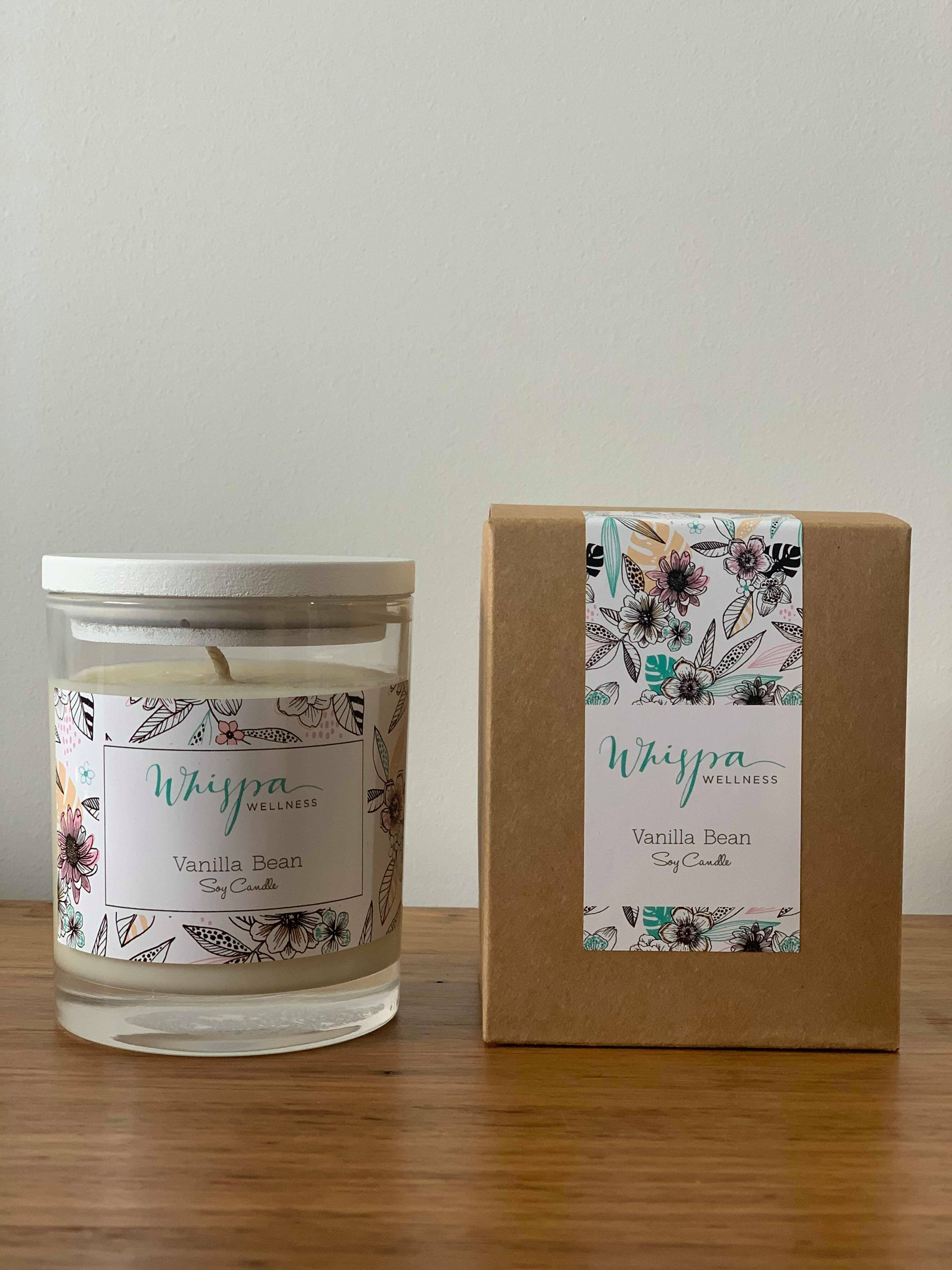 Whispa Wellness Soy Candle