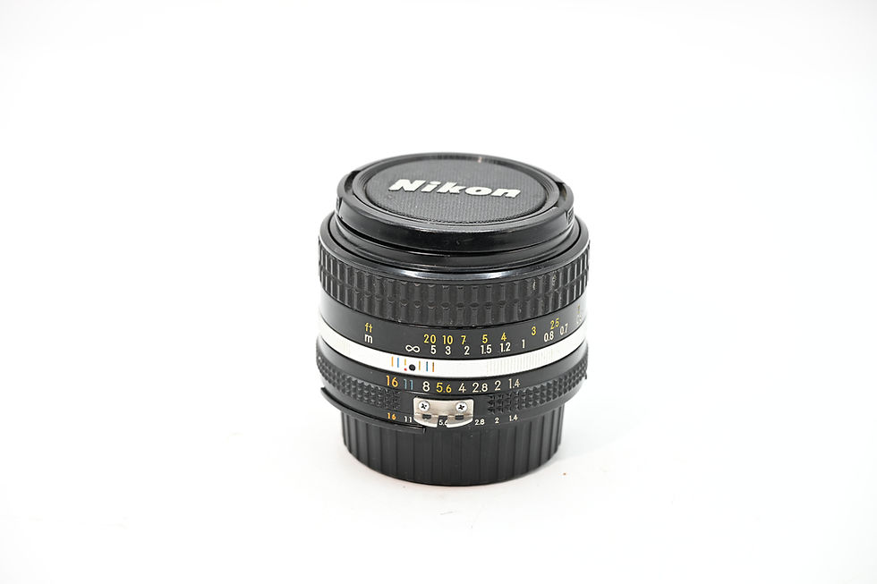 Thumbnail: Nikon 50mm F/1.4 (Analogico)