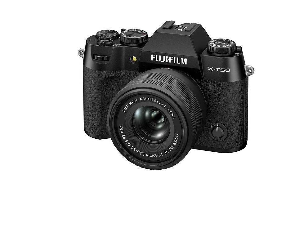 Miniatura: Fujifilm X-T50 Black Kit XC 15-45mm