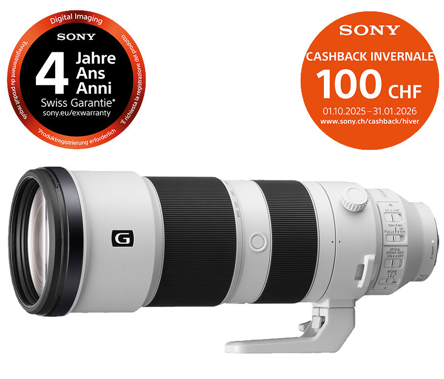 Sony E-Mount FF 200-600mm F5.6-6.3 G OSS