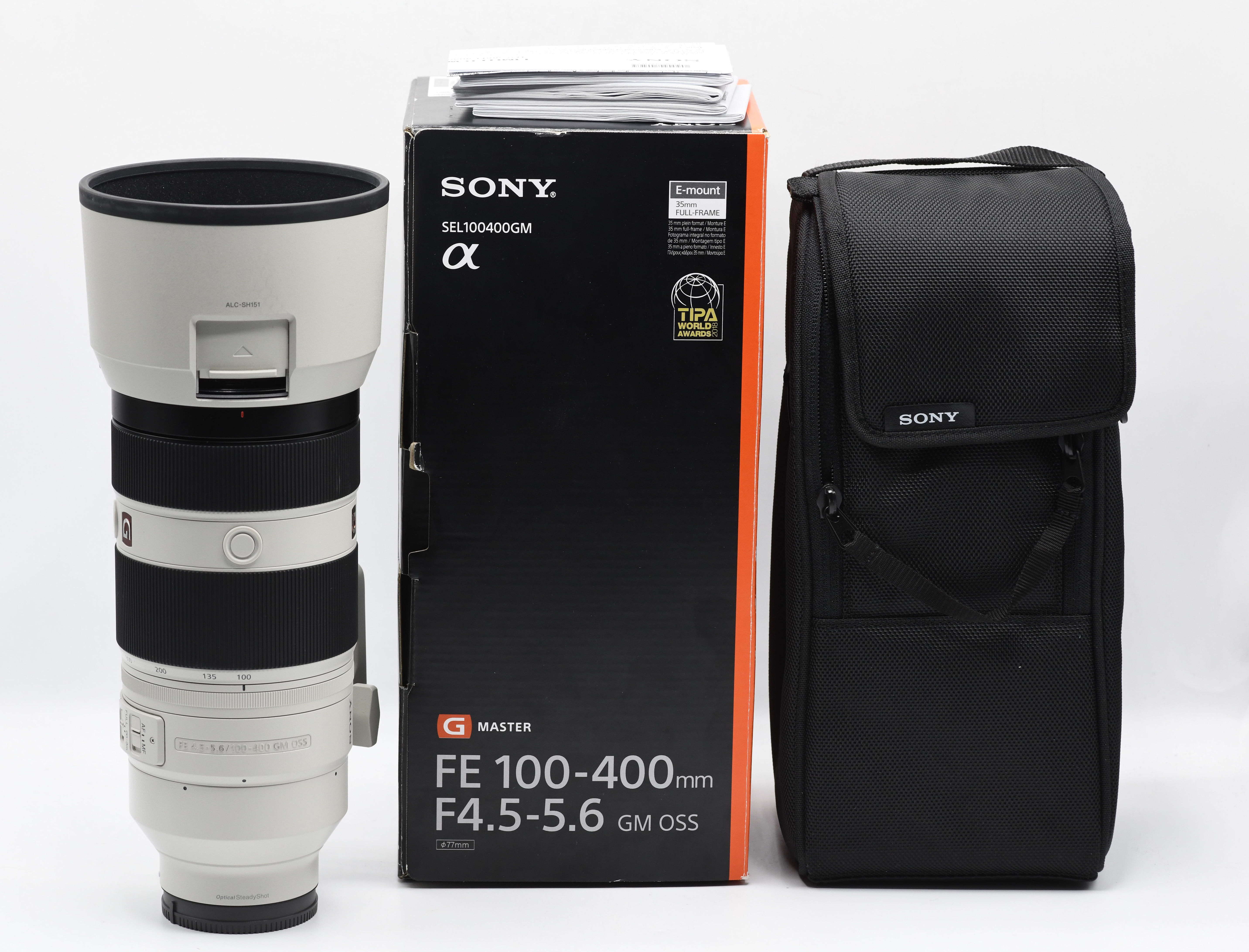 Sony E 100-400mm F/4.5-5.6 GM OSS