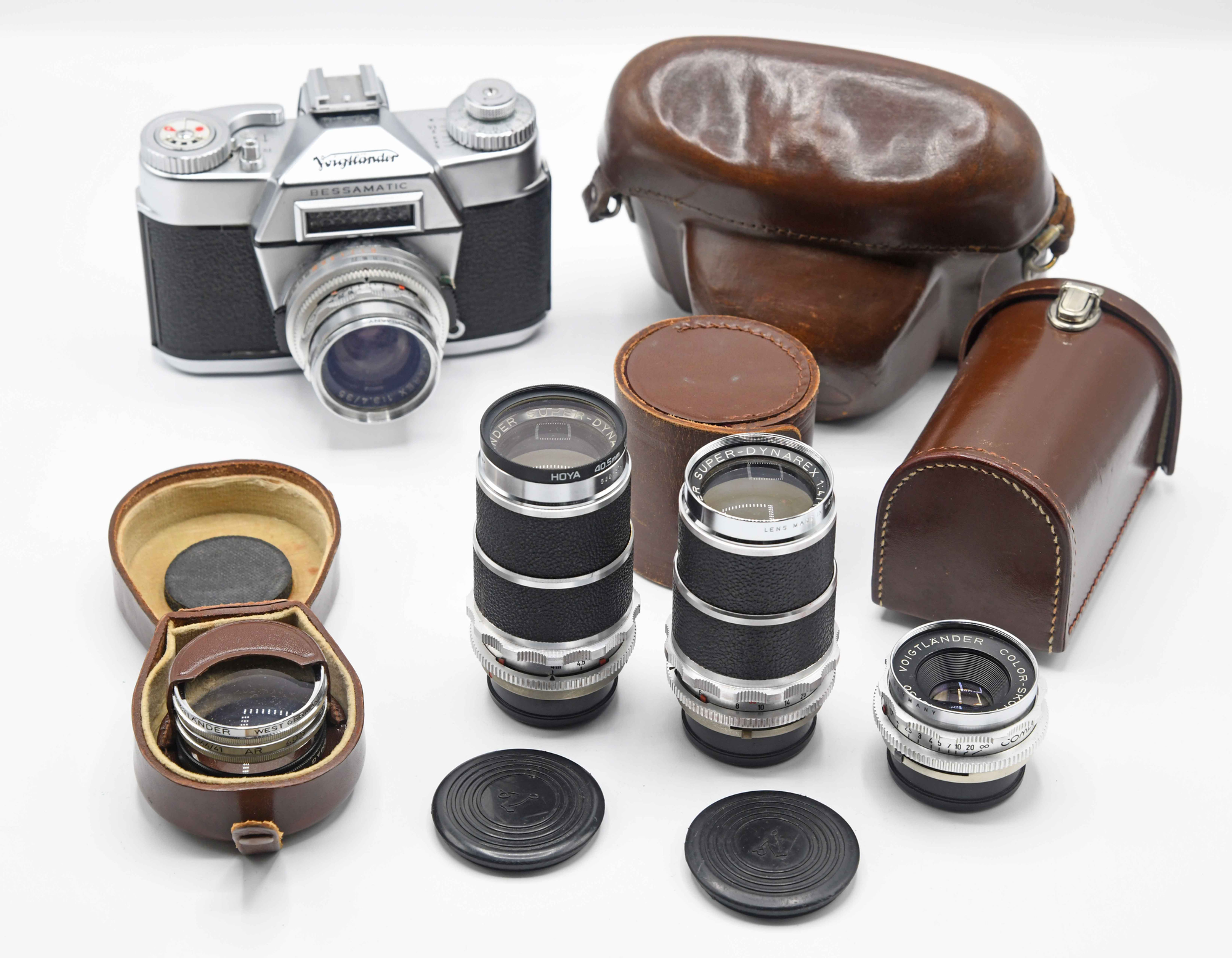 Bressamatic Voighänder + 3 Obiettivi