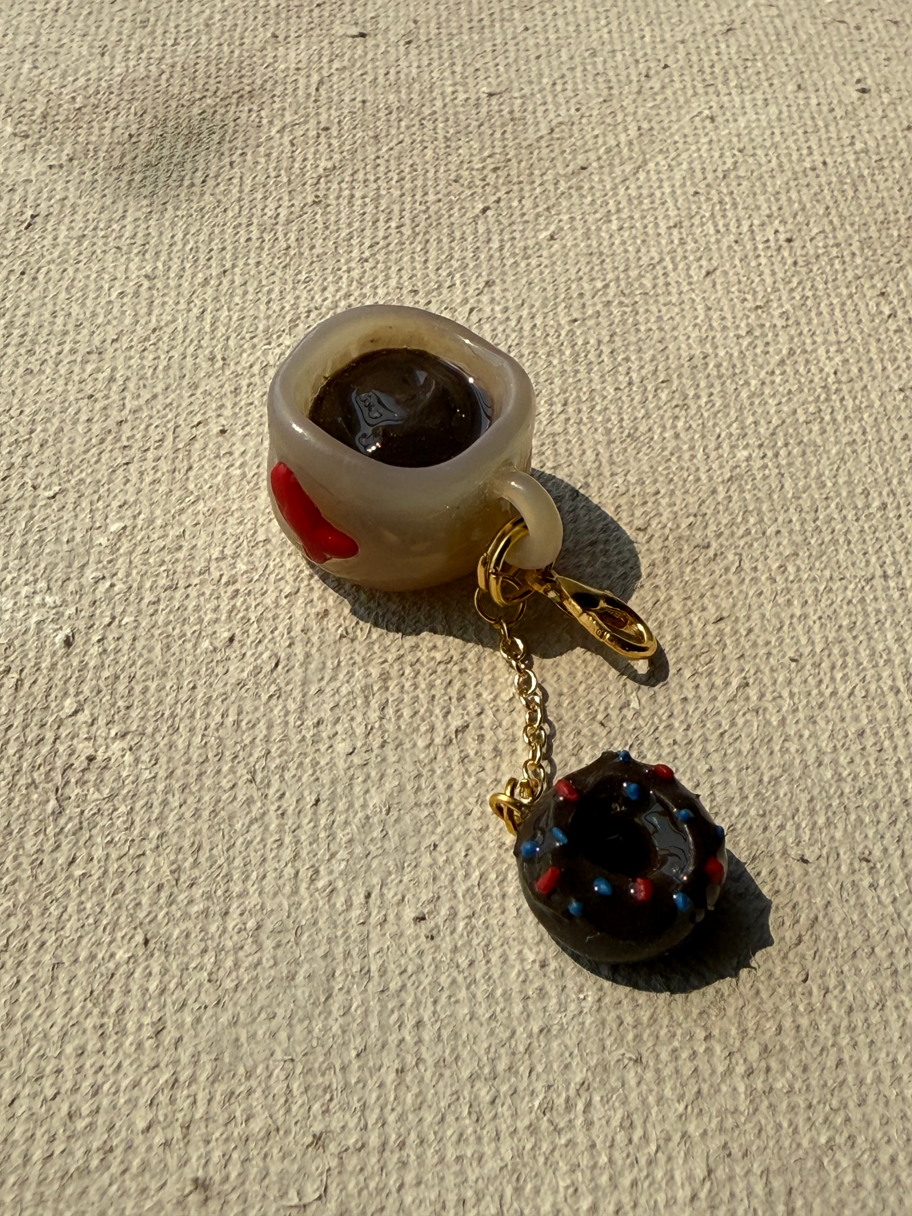 Pocket Thoughts Charm — Coffee Break 