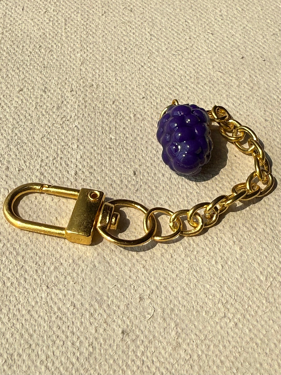Thumbnail: Pocket Thoughts Charm — A Little Bunch of Grapes