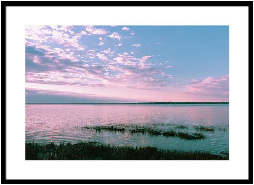 Miniature : Coucher de soleil sur le Saint-Laurent - photographie en édition limitée photoArtStudio29