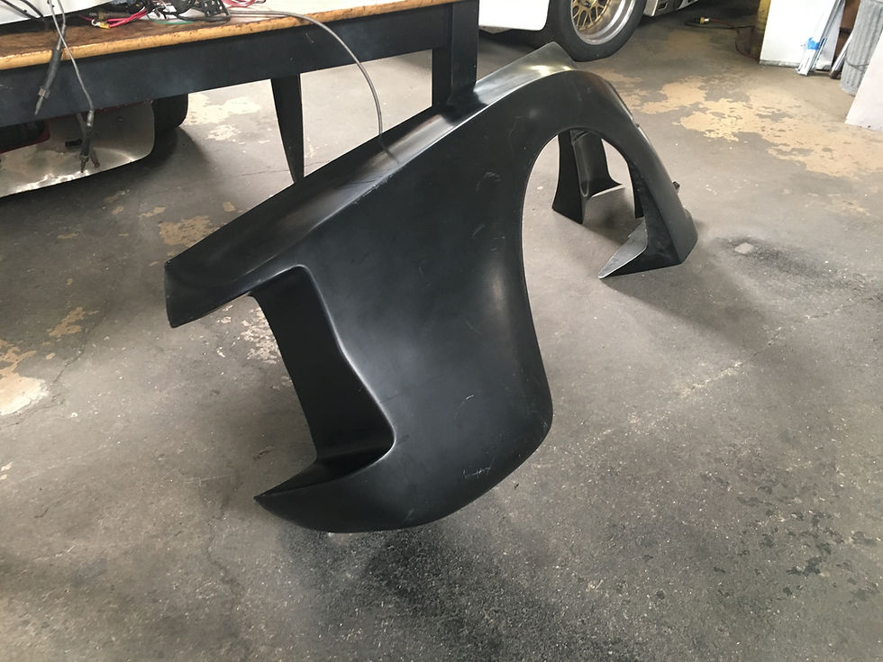Thumbnail: MK2 GTU Right Rear Fender (comes w/Door Cap)