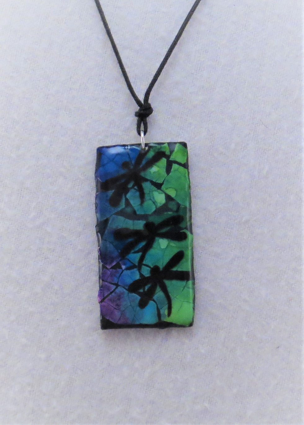 Thumbnail: Eggshell Mosaic Pendants - Flight series