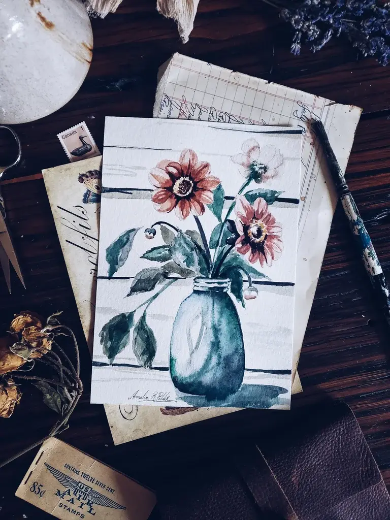 Dahlias / 5x7