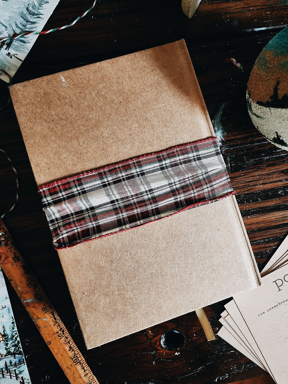 Thumbnail: Snow Dreams Journal and Sketchbook / Christmas Journal