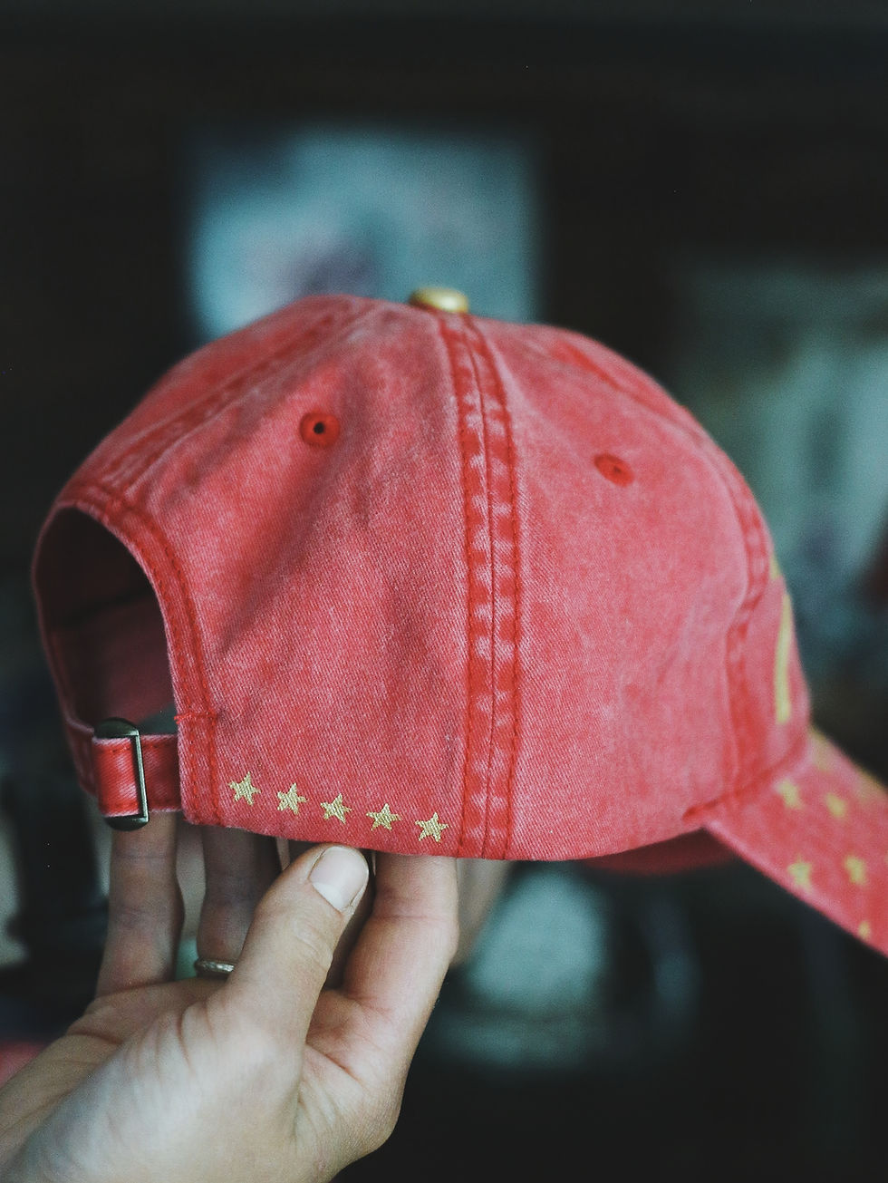 Thumbnail: Handpainted Gold Gilded TRUMP Hat 