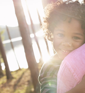Child Hugging Parent