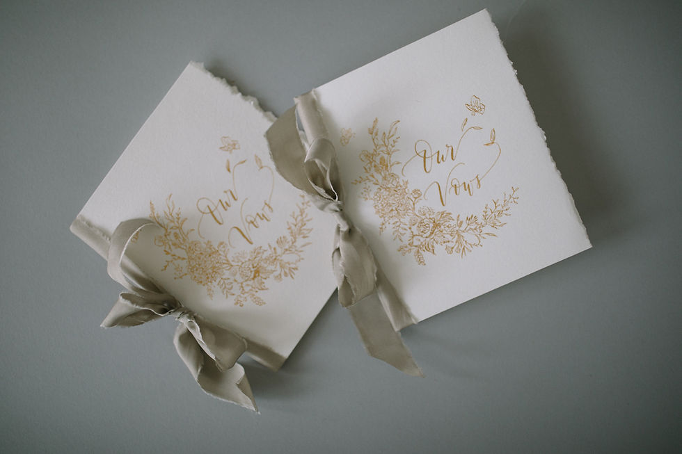Thumbnail: Wedding Vow Covers (Our Vows/ His&Her Vows)