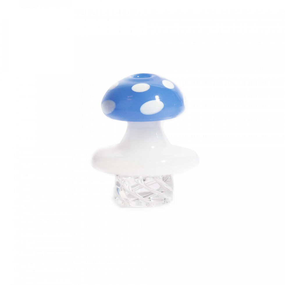 Thumbnail: RED EYE GLASS® Mushroom Whirlpool Carb Cap