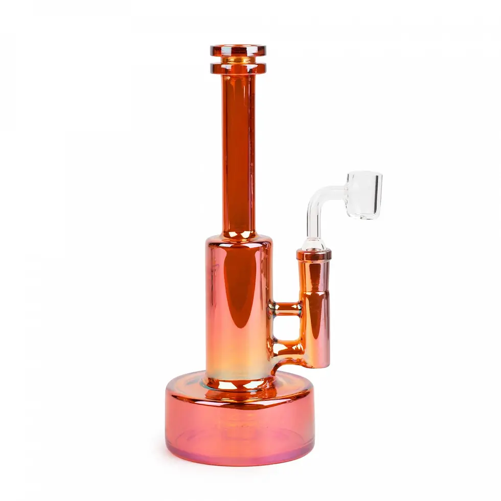 Thumbnail: RED EYE TEK® 9" Metallic Terminator Finish Avalon Concentrate Rig
