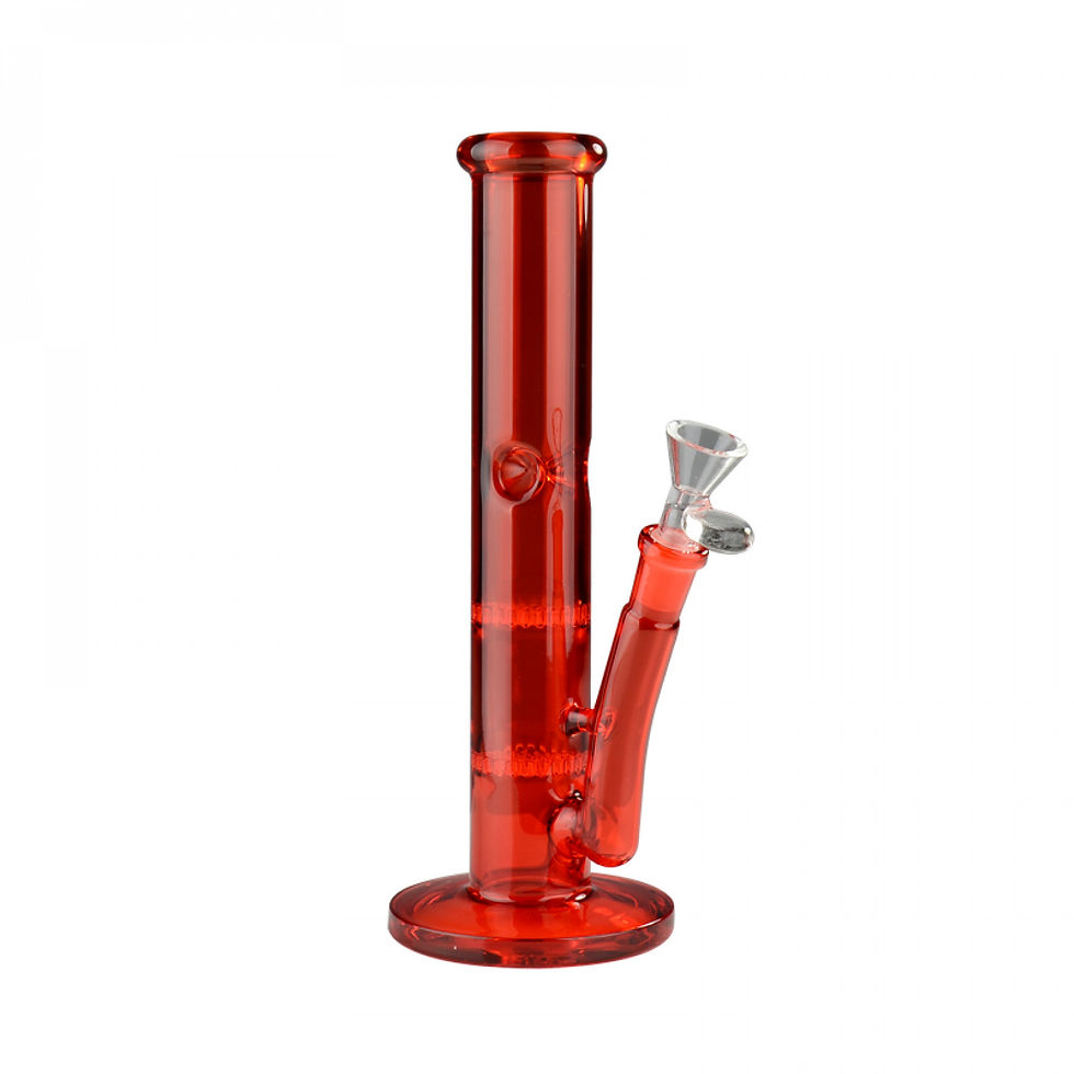 Thumbnail: Day Glow 10" Straight Tube w/2 Honeycomb Percs