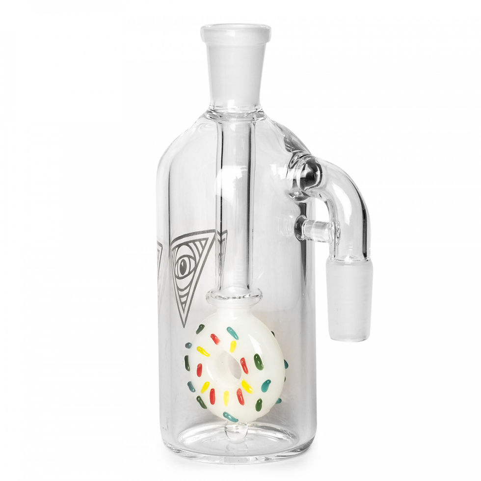 Thumbnail: RED EYE GLASS® 14mm 90 Degree Donut Ash Catcher