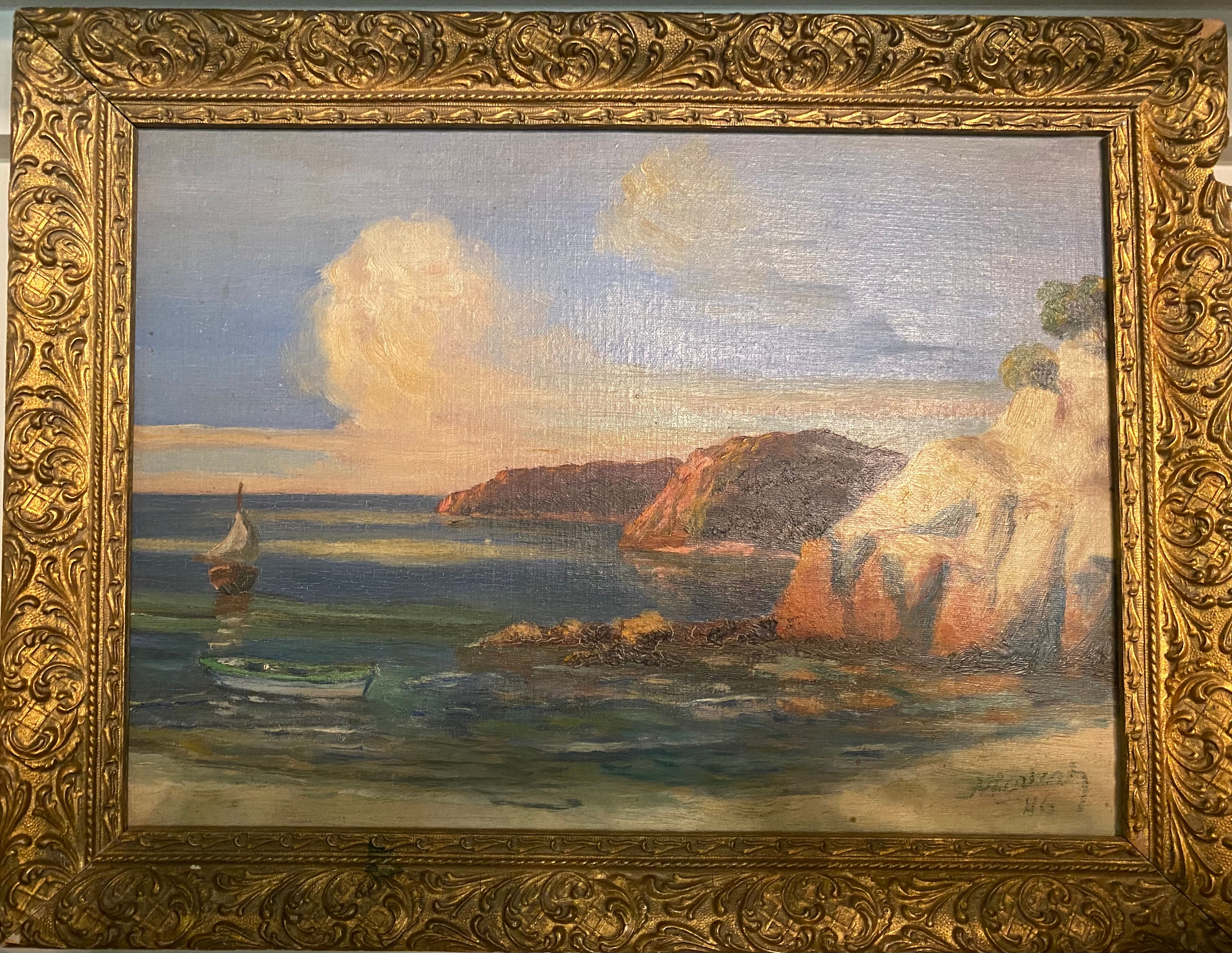 Gold Framed Vintage Art