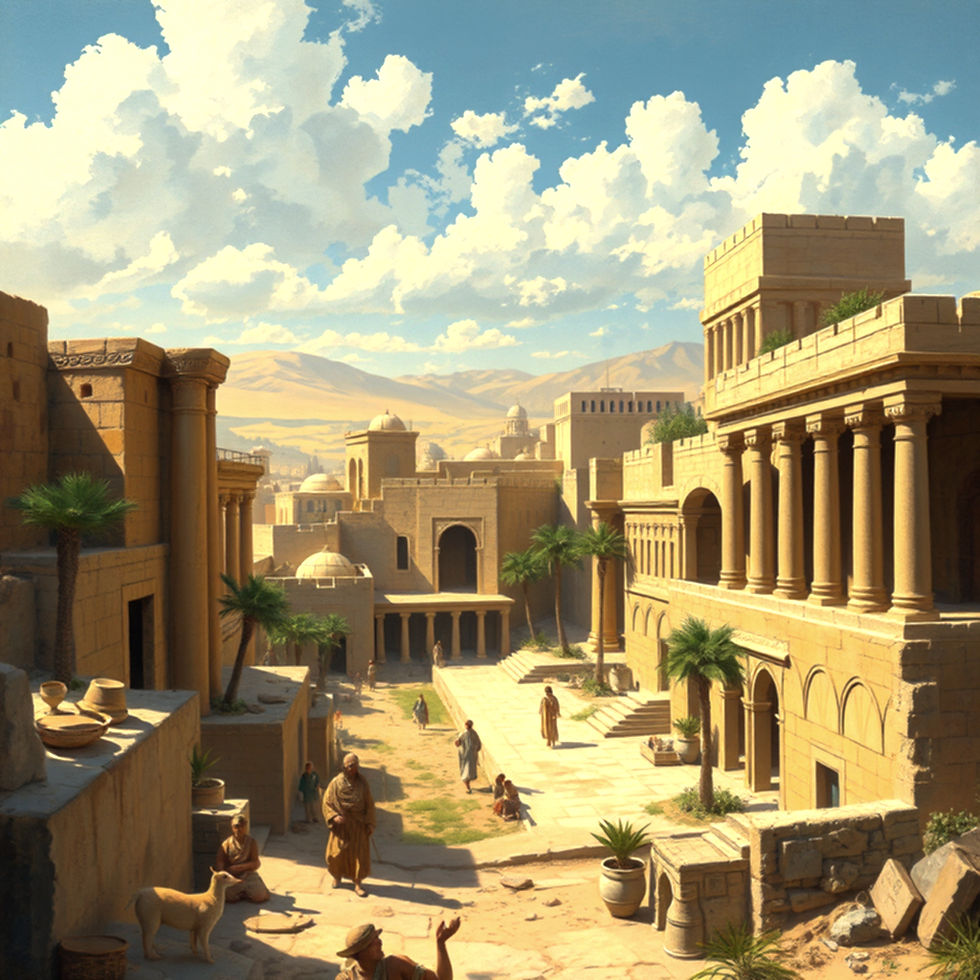 Ancient Sumerian City