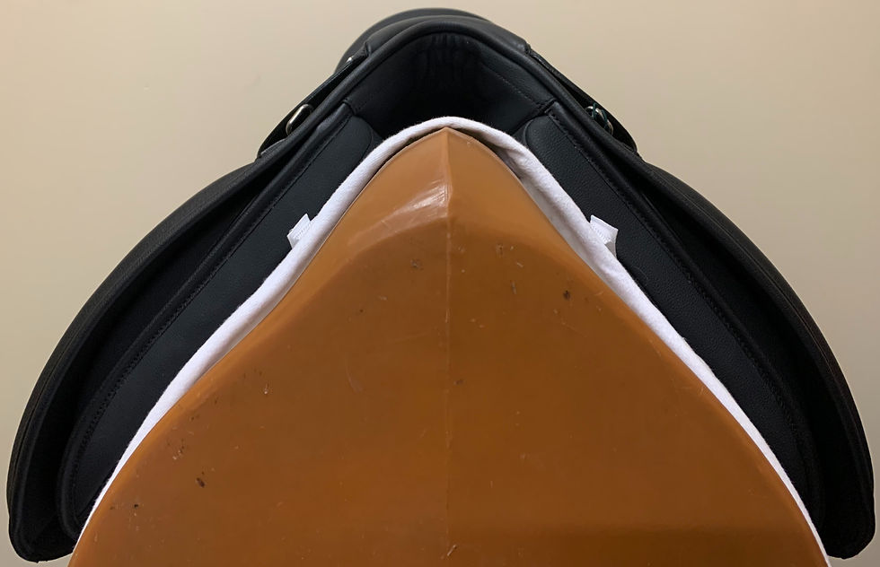 Thumbnail: Arena 17.5" High Wither Dressage Saddle $1619.10 #245