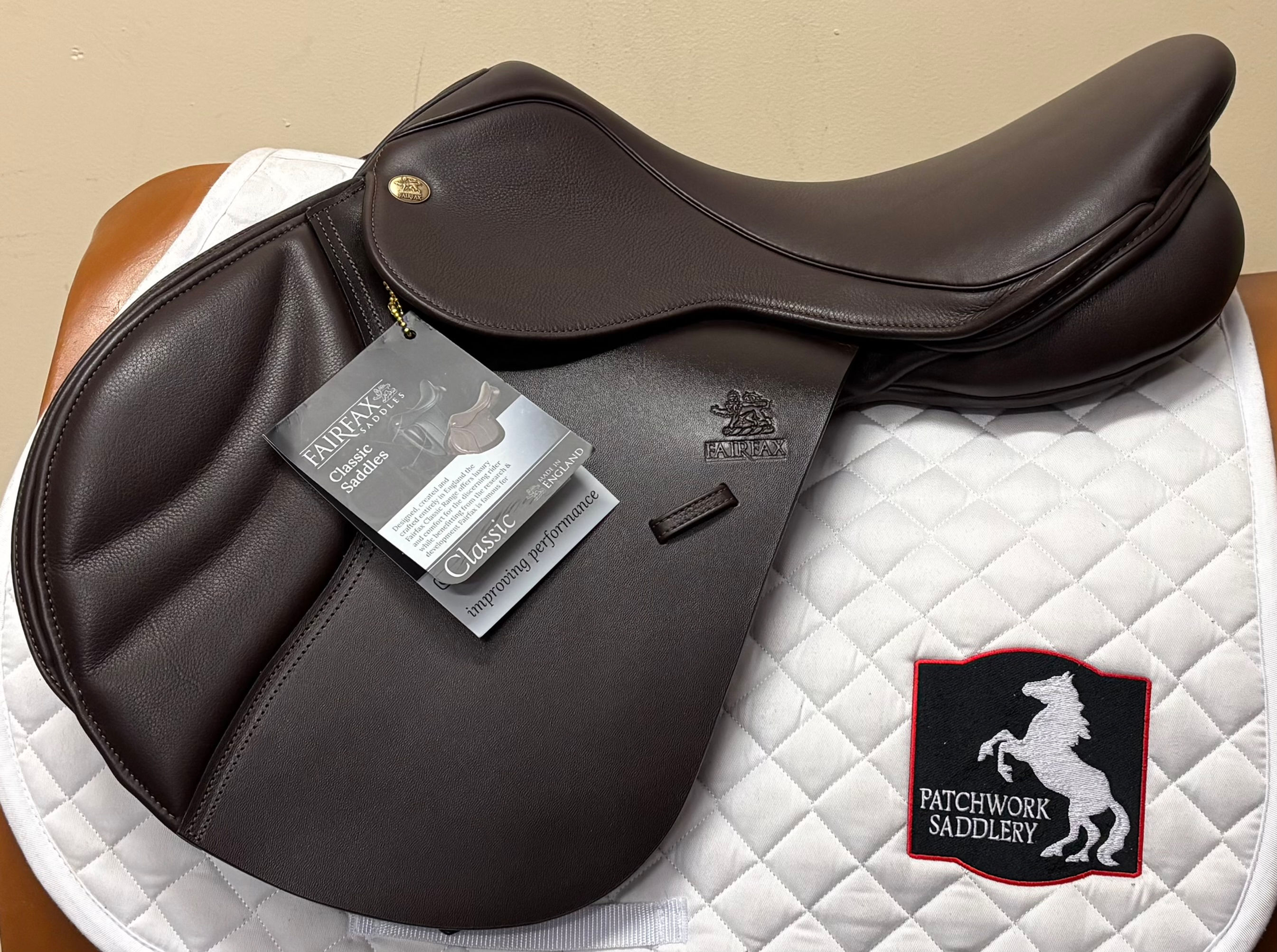 Fairfax Classic Plain Flap Jump 17.5"$2895 #933