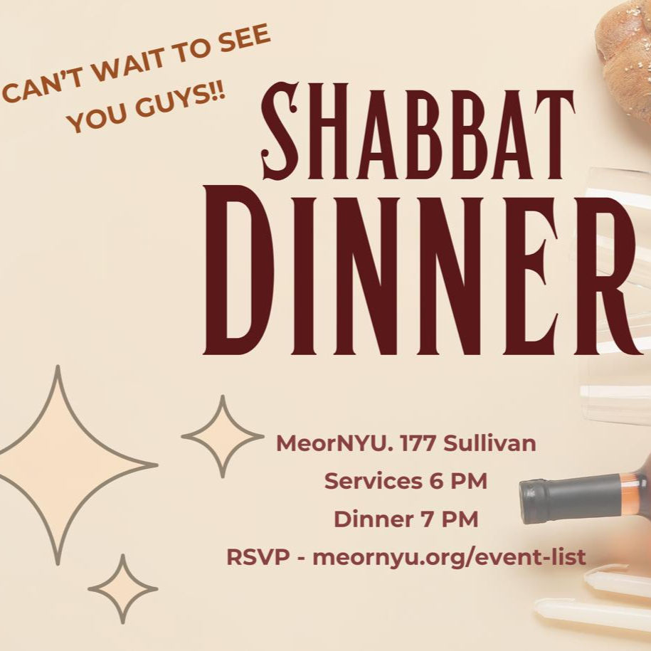 Shabbat Dinner