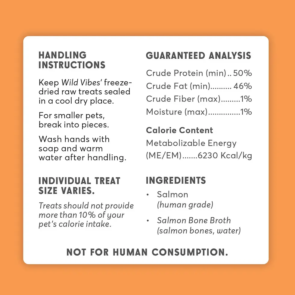 Thumbnail: Wild Vibes Treat Co. dog treats, made with all-natural, high-quality ingredients to provide a healthy and delicious snack