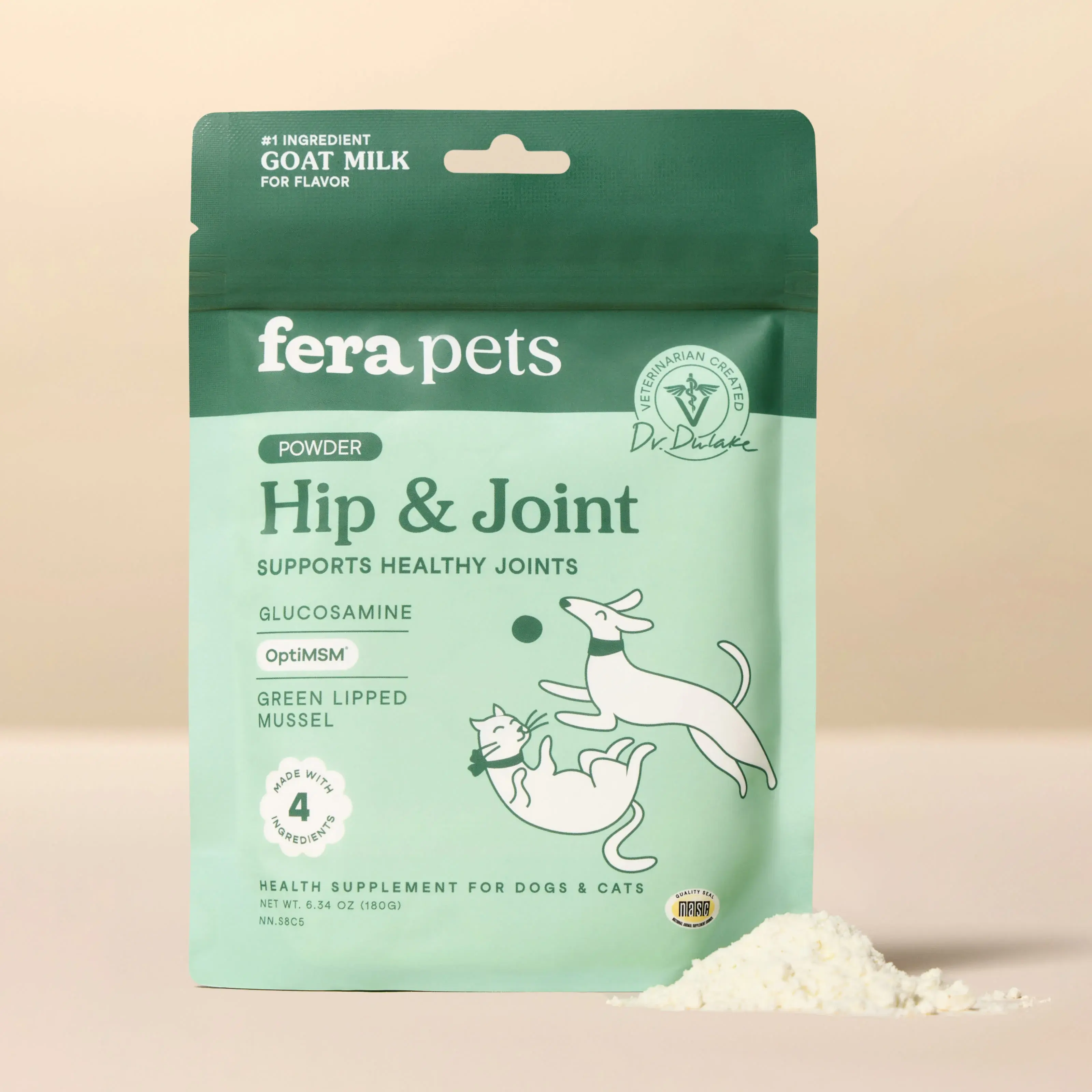 Fera Pets Hip + Joint Goat Milk