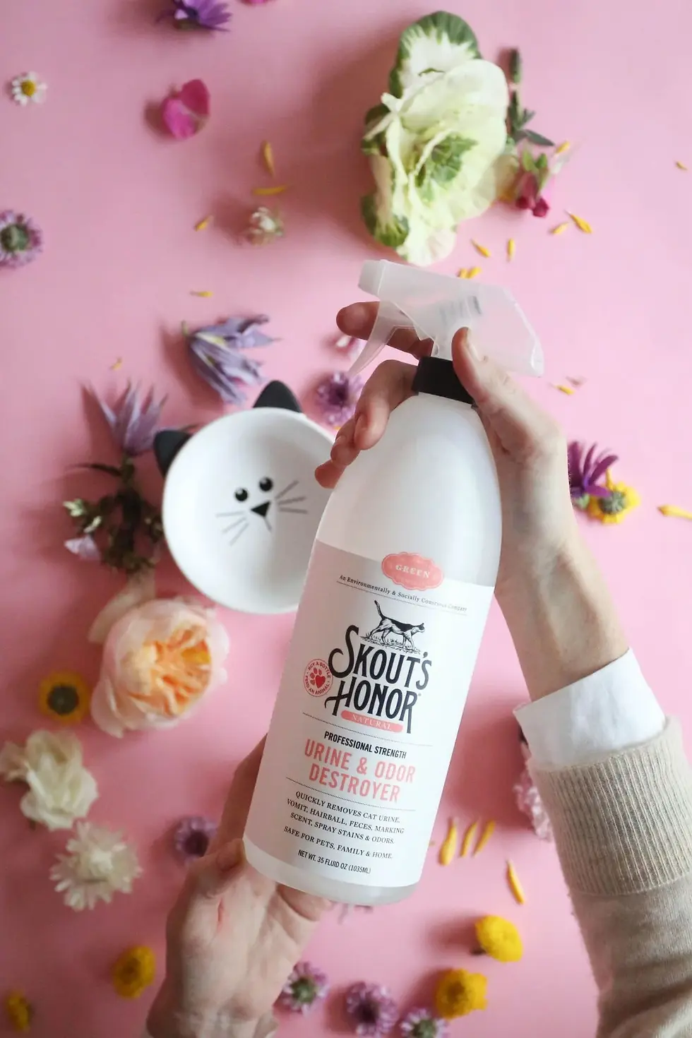 Thumbnail: Skout's Honor Cat Urine and Odor Destroyer - effective cleaner for cat urine stains and odors