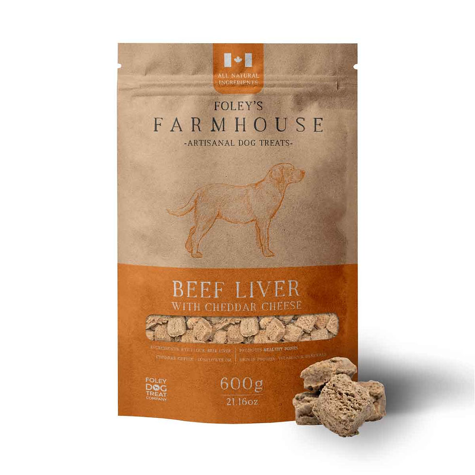 Thumbnail: Foley's Farmhouse Beef Liver with Cheddar Dog Treats