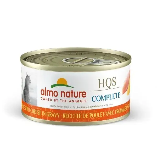 Almo Nature Complete Chicken & Cheese Canned Cat Food