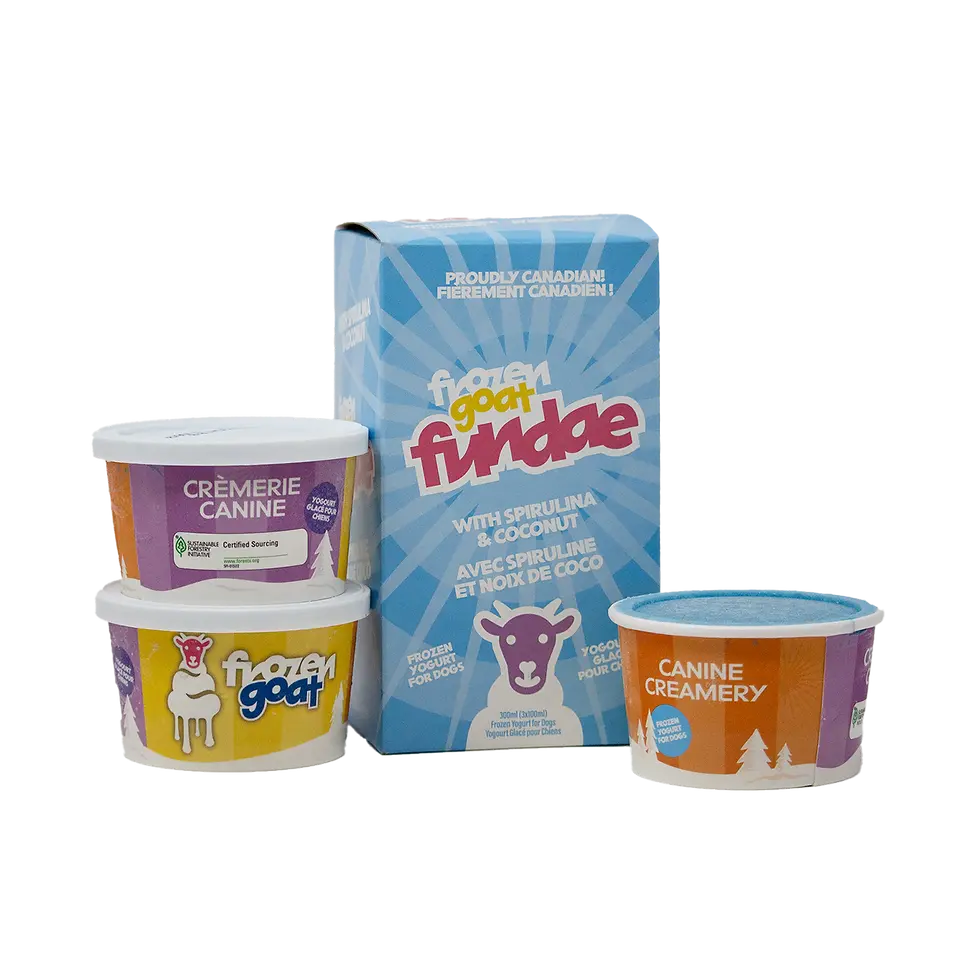 Thumbnail: Big Country Raw Frozen Goat Yogurt - Fundae