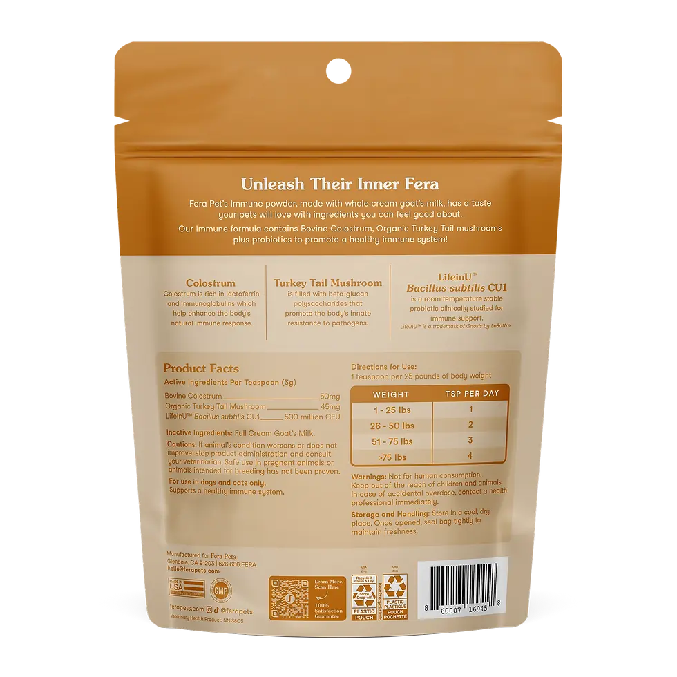 Thumbnail: Fera Pets Immune Goat Milk