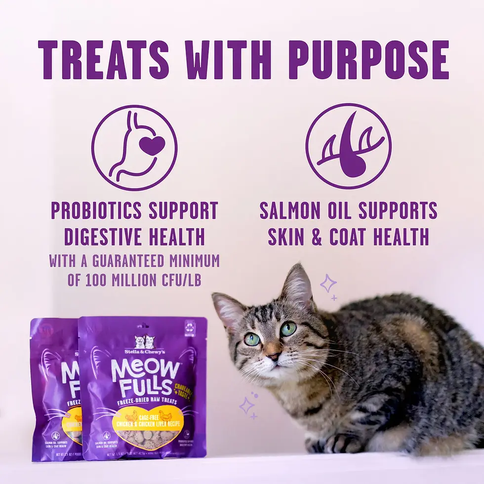 Thumbnail: Stella & Chewy's Meowfulls Chicken & Chicken Liver Cat Treats
