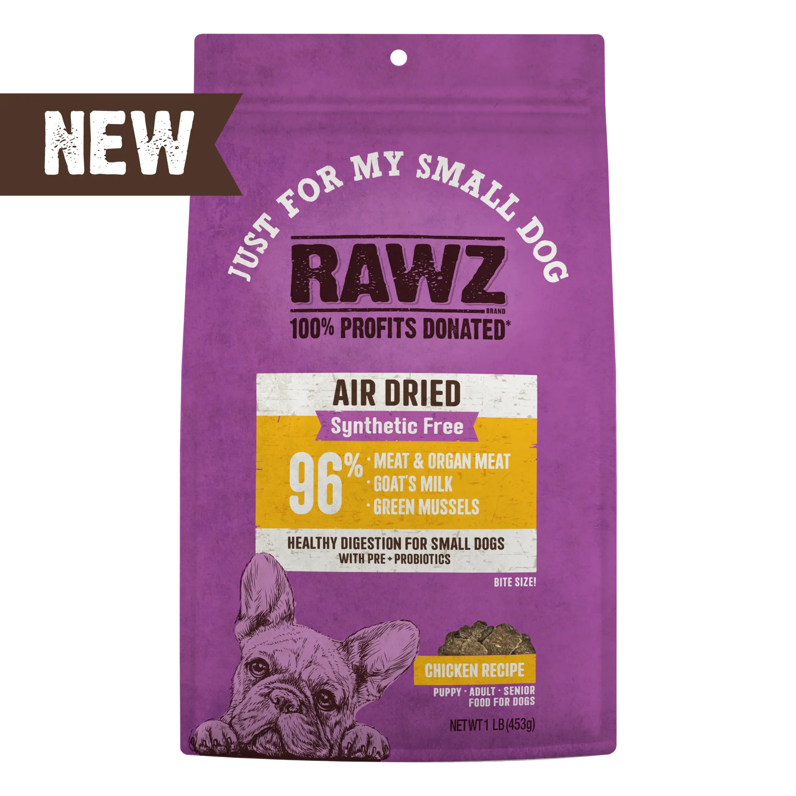 Rawz Air Dried 'Just For My Small Dog' Chicken Recipe