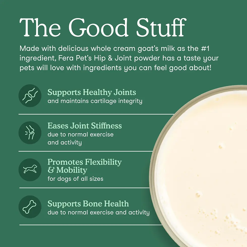 Thumbnail: Fera Pets Hip + Joint Goat Milk