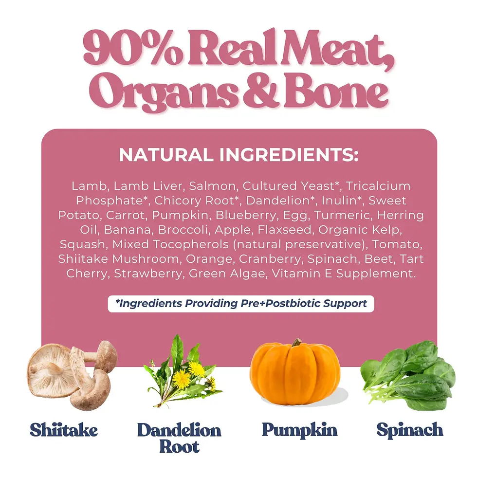 Thumbnail: HealthyBud Freeze Dried Lamb & Salmon Meal Bites