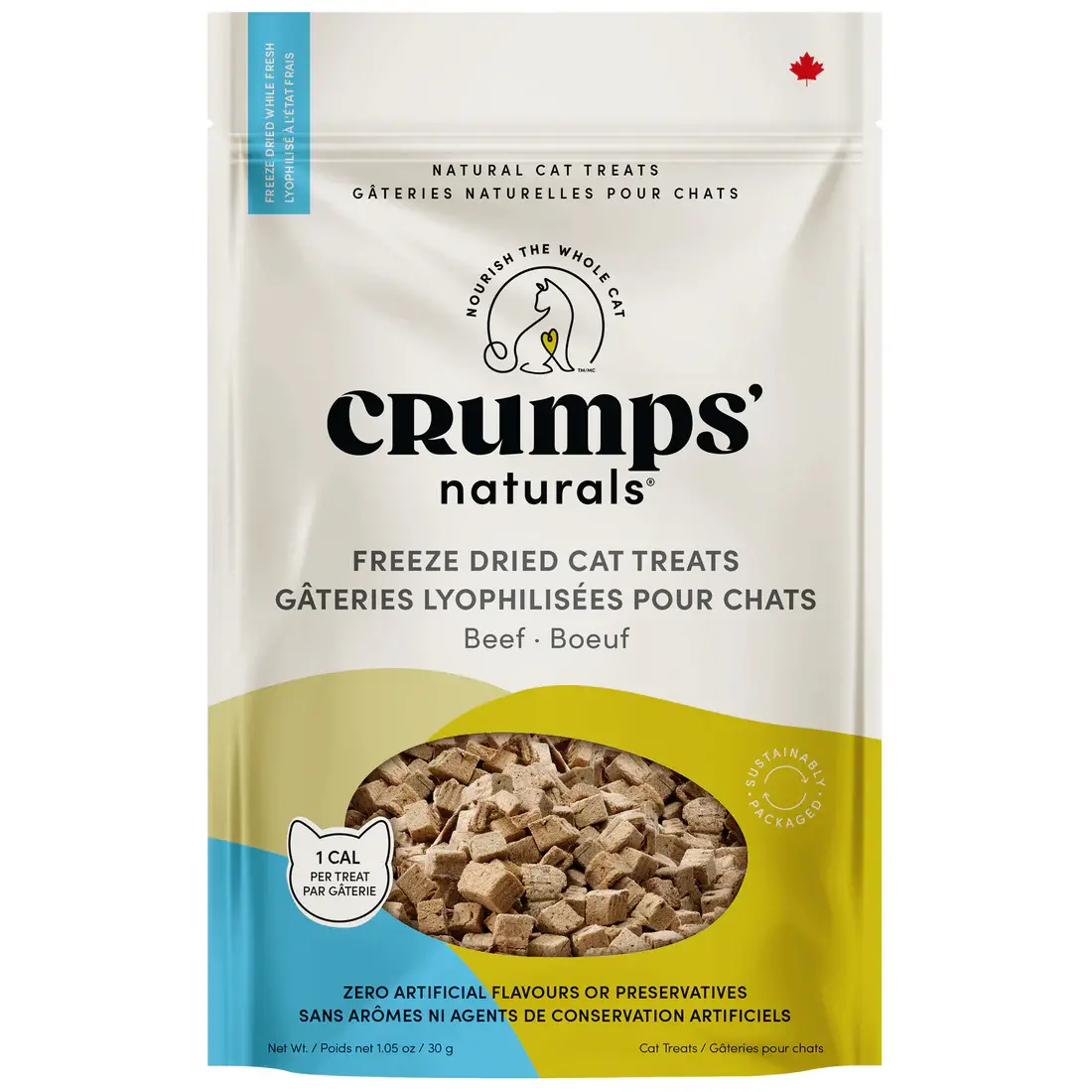 Crumps Cat Freeze-Dried Beef Treats 30 g