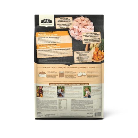 Thumbnail: ACANA™ Wild Prairie dog food with chicken, turkey, and fish, enriched with fiber-rich fruits and vegetables