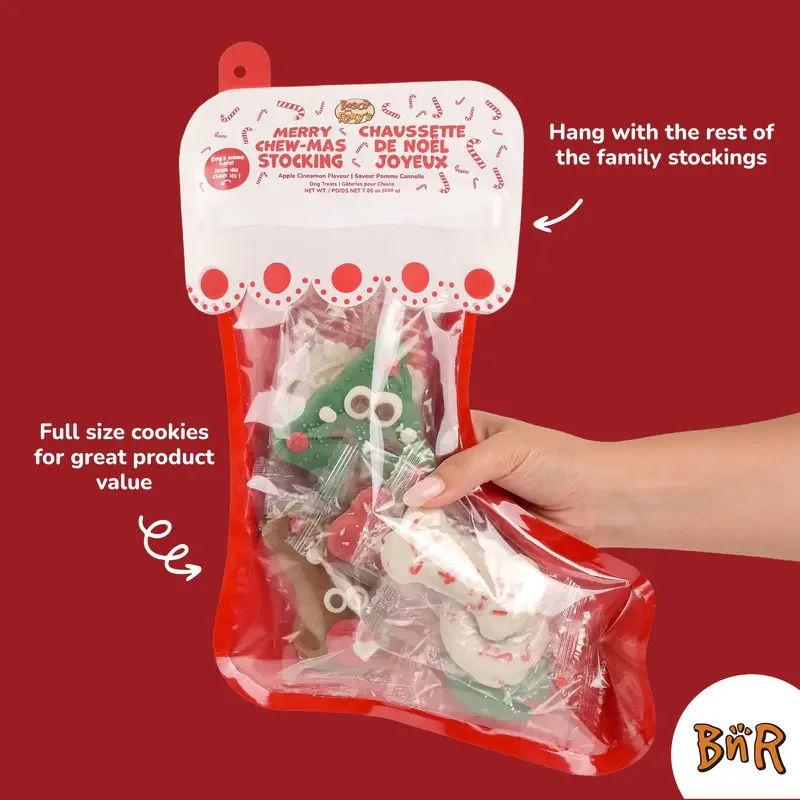 Thumbnail: Bosco & Roxy's Prepackaged Cookie Filled Stocking