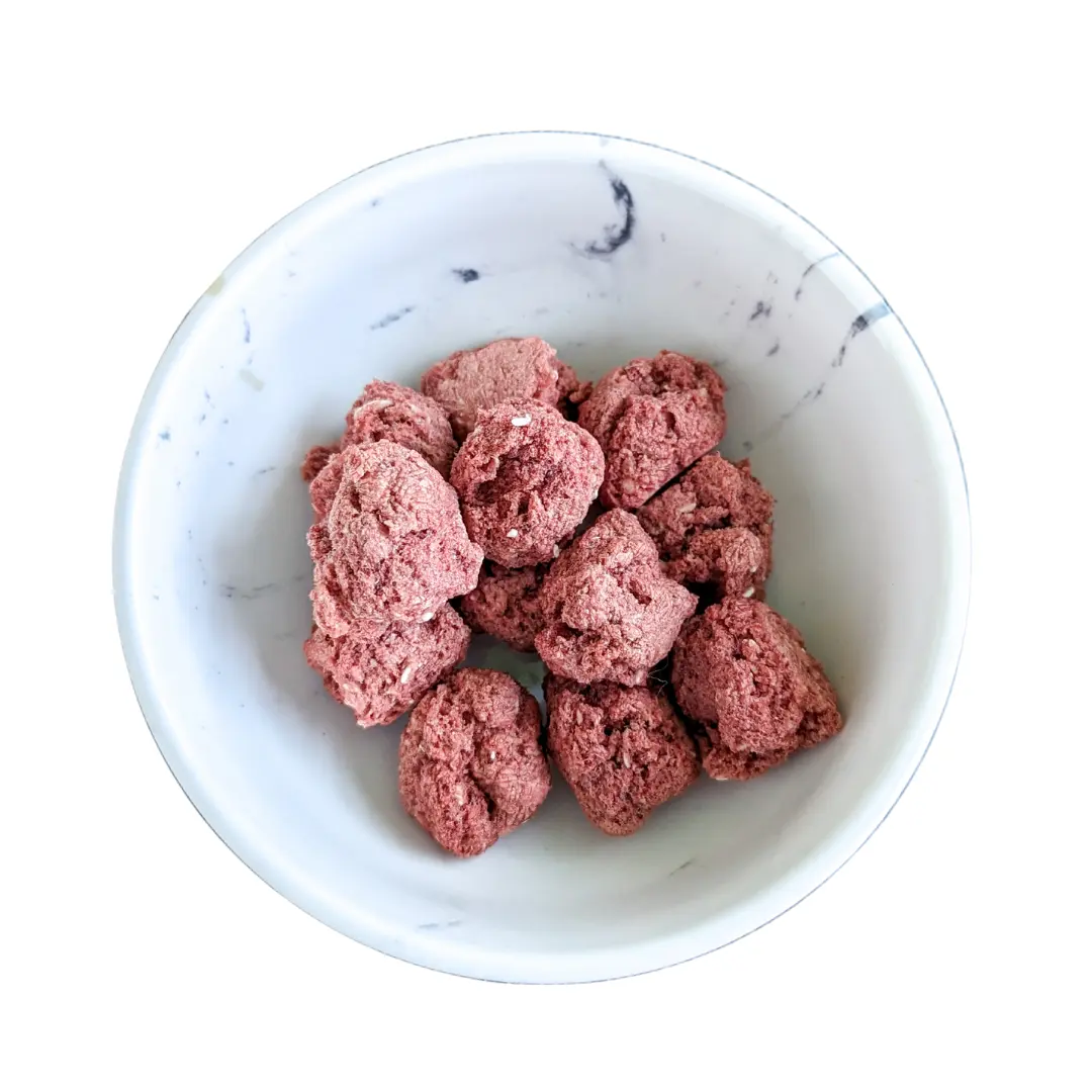 Mimi & Soso Freeze-Dried Treats - Mini Bison Meatballs