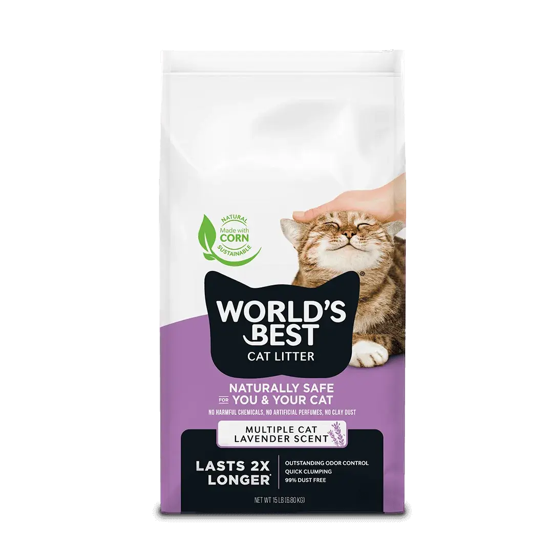 World's Best Cat Litter - Multiple Cat Lavender Scented