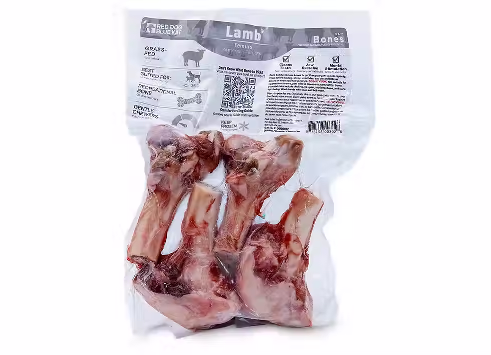 Red Dog Blue Kat Lamb Femurs